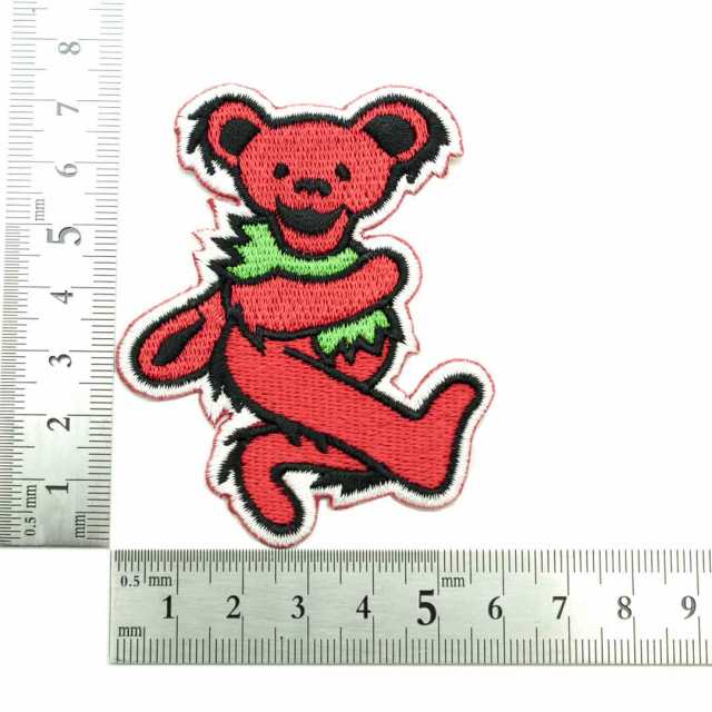 ワッペン アイロン DEAD BEAR デッドベア レッド キャラクター アップリケ わっぺん アイロンで簡単貼り付けの通販はau PAY マーケット  - 服飾雑貨と小物のお店 PEACE MADE au PAY マーケット店
