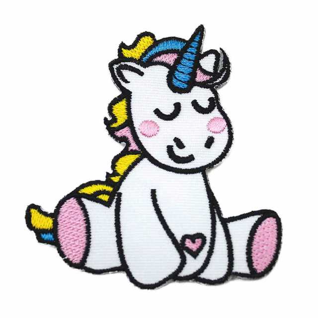 ワッペン アイロン ユニコーン キャラクター Unicorn かわいい アップリケ わっぺん アイロンで簡単貼り付けの通販はau Pay マーケット 服飾雑貨と小物のお店 Peace Made Au Pay マーケット店