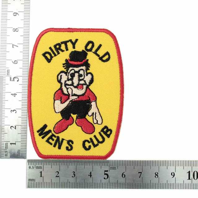 ワッペン アイロン DIRTY OLD MEN`S CLUB キャラクター アメリカ アップリケ わっぺん wappen アイロンで簡単貼り付けの通販はau  PAY マーケット - 服飾雑貨と小物のお店 PEACE MADE au PAY マーケット店