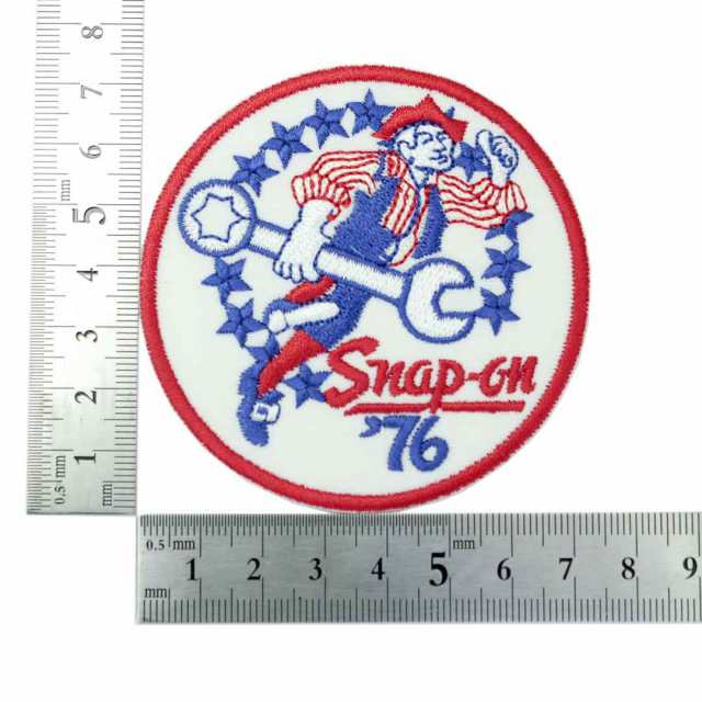 ワッペン アイロン スナップオン Snap on キャラクター デザイン