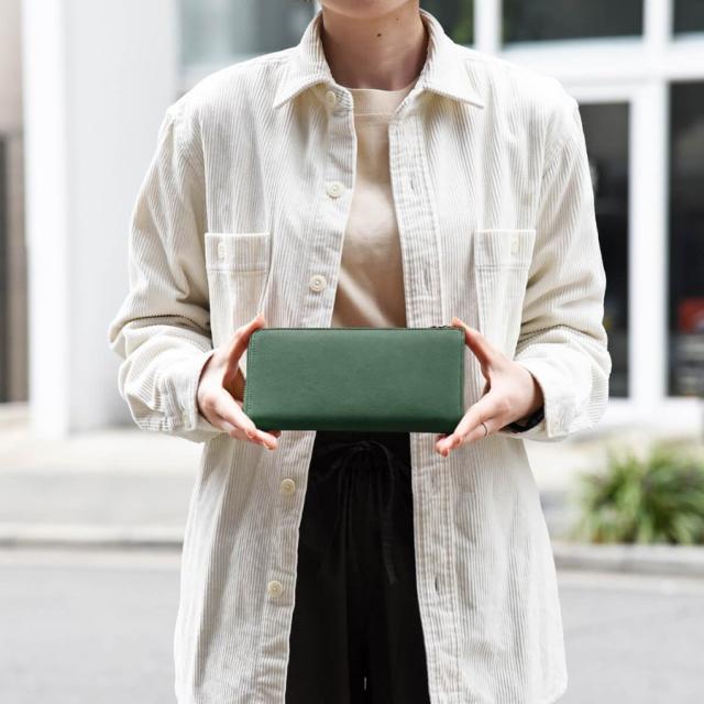 長財布 TIDY 本革 ヌメ革 レディース メンズ 財布 Mollis L字