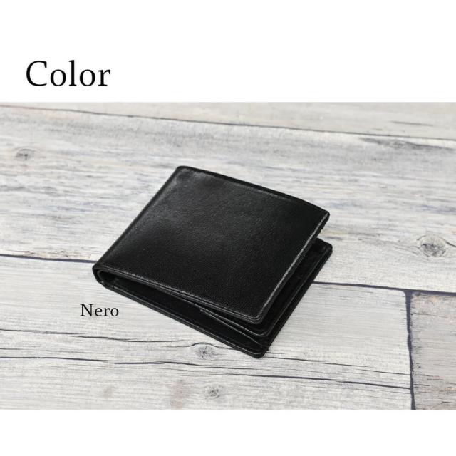 二つ折り財布 メンズ Noble 防水 本革 レザー 財布 小さい 財布