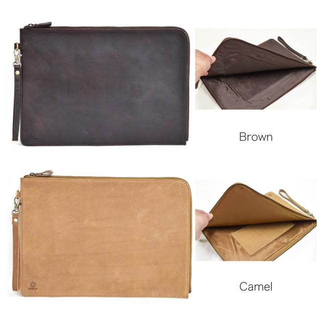 本革 クラッチバッグ メンズ レザー 薄型 大きめ ハンドバッグ