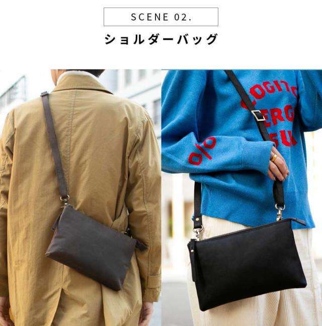 ショルダーバッグ レディース メンズ 本革 ミニ クラッチ バッグ