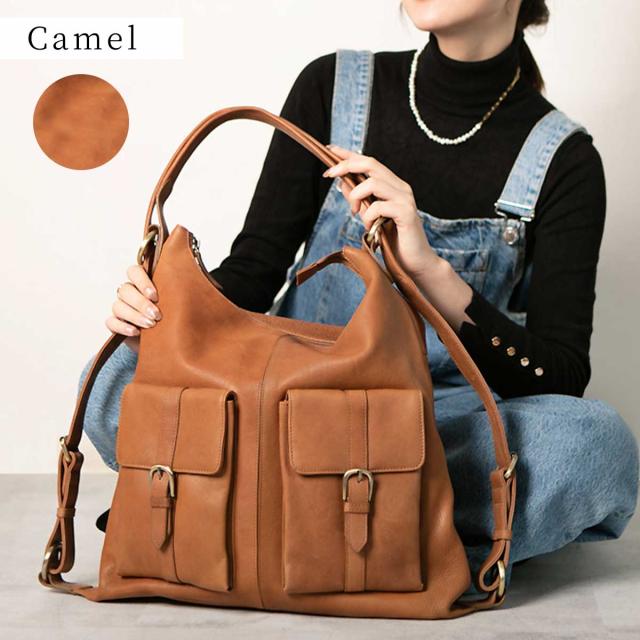 牛ヌメ革 2WAYリュックサック Lサイズ トートバッグ エイジング バック