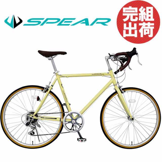 自転車 ロードバイク 自転車 完成品 完成車 組立 24インチ シマノ製 7段変速 SPEAR（スペア）SPR-247 ディレーラー  Tourney（ターニー）｜au PAY マーケット