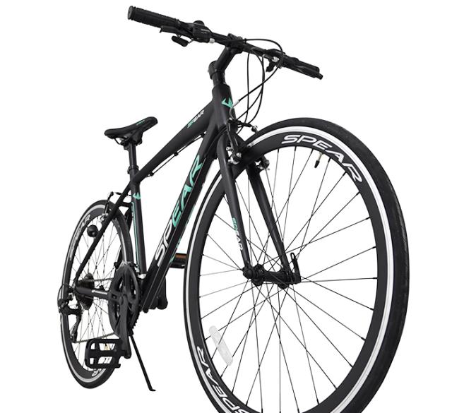 自転車 クロスバイク 自転車 27インチ 700c アルミ シマノ製 変速 21段 Spear スペア Spca 7021 ディレーラ Tourney ターニー 適の通販はau Pay マーケット 自転車通販 サイクル Spear