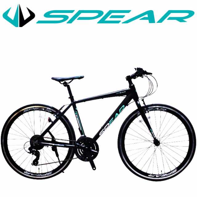 自転車 クロスバイク 自転車 27インチ 700c アルミ シマノ製 変速 21段 Spear スペア Spca 7021 ディレーラ Tourney ターニー 適の通販はau Pay マーケット 自転車通販 サイクル Spear