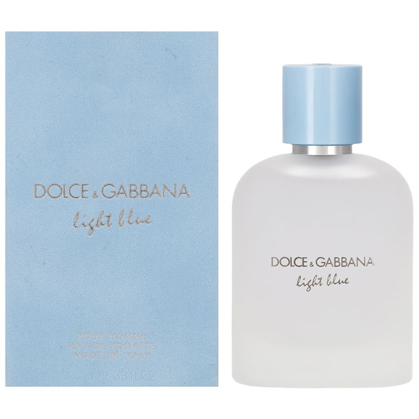 送料無料  ドルチェ＆ガッバーナ ライトブルー プールオム EDT オードトワレ SP 100ml 香水