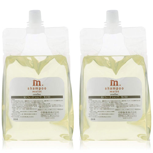 送料無料  ナカノ センフィーク シャンプー モイスト 3000ml (1500ml×2) レフィルの通販は 5,654円