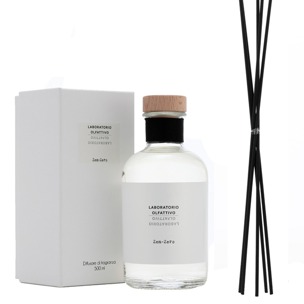 送料無料  ラボラトリオ・オルファティーボ ルームフレグランス ゼンゼロ（座禅） ディフューザー 500ml リード付き  【営業日13時まで当日発送】