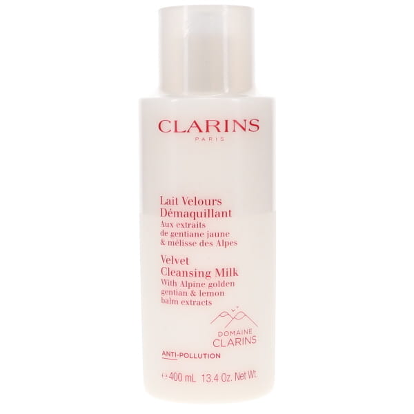 送料無料  クラランス ベルベット クレンジング ミルク 400ml CLARINSの通販は