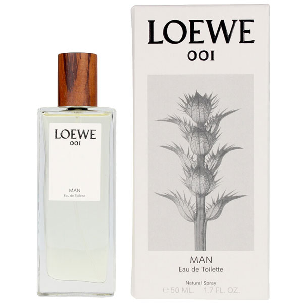 送料無料  ロエベ 001 マン MAN EDT オードトワレ SP 50ml 香水 LOEWE Woman 001  【営業日13時まで当日発送】