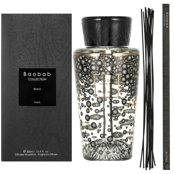 送料無料  バオバブコレクション ディフューザー ブラックパール 500ml リード付き Baobab COLLECTION