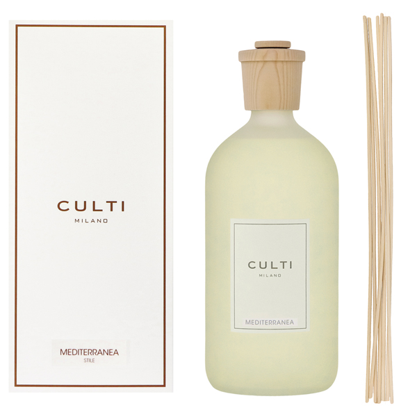 送料無料  クルティ スタイル フレグランススティック MEDITERRANEA ディフューザー 1000ml スティック付き