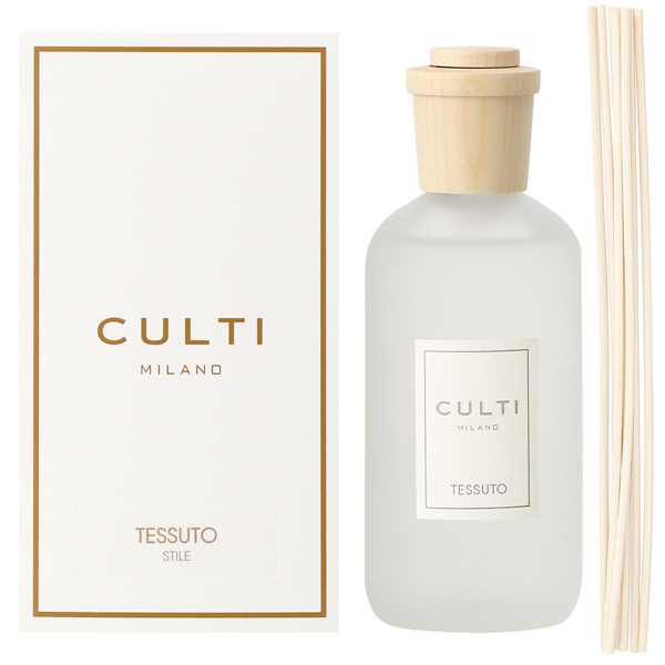 送料無料  クルティ スタイル フレグランススティック TESSUTO テシュート ディフューザー 250ml スティック付き