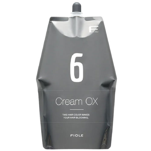 送料無料  6本セット 【ケース販売】 フィヨーレ クリーム OX 6% 2000ml FIOLEの通販は