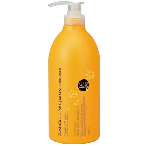 送料無料  熊野油脂 サロンリンク エクストラ コンディショナー 金木犀の香り 1000ml 10本セット 【ケース販売】の通販は 6,257円