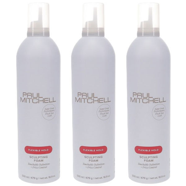 送料無料 【3本セット】 ポールミッチェル スカルプティング フォーム (整髪料) 479g 500ml リニューアル 国内正規品 【営業日13時まで当日発送】