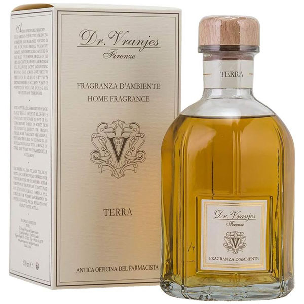 送料無料  ドットール・ヴラニエス ルームフレグランス テラ（テッラ/大地）（TERRA） ディフューザー 500ml リード付き Dr. Vranjes  【営業日13時まで当日発送】