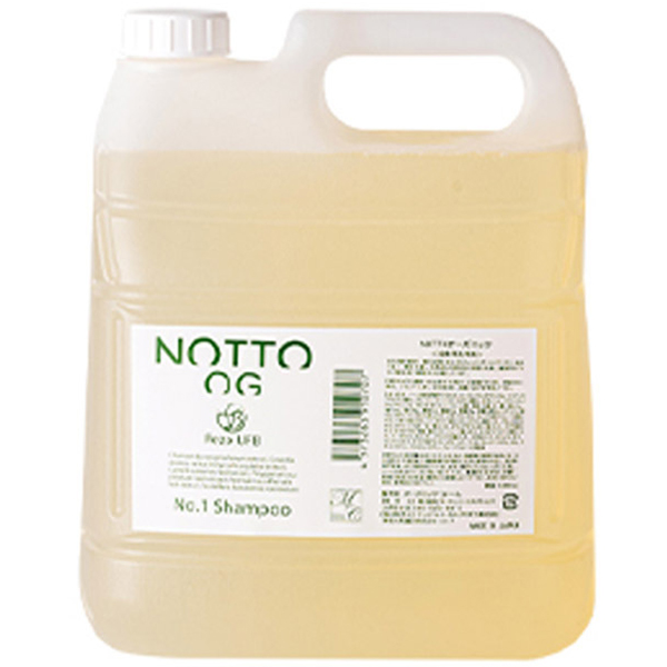 送料無料  ノット OG No.1 シャンプー 4000ml 業務用 NOTTO 国内正規品  【営業日13時まで当日発送】