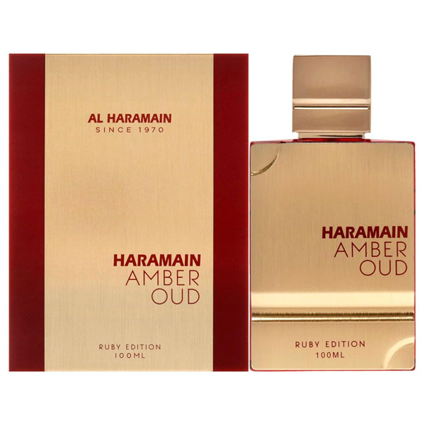送料無料  アルハラメイン アンバー ウード ルビー エディション EDP オードパルファム SP 100ml 香水 AL HARAMAIN  【営業日13時まで当日発送】
