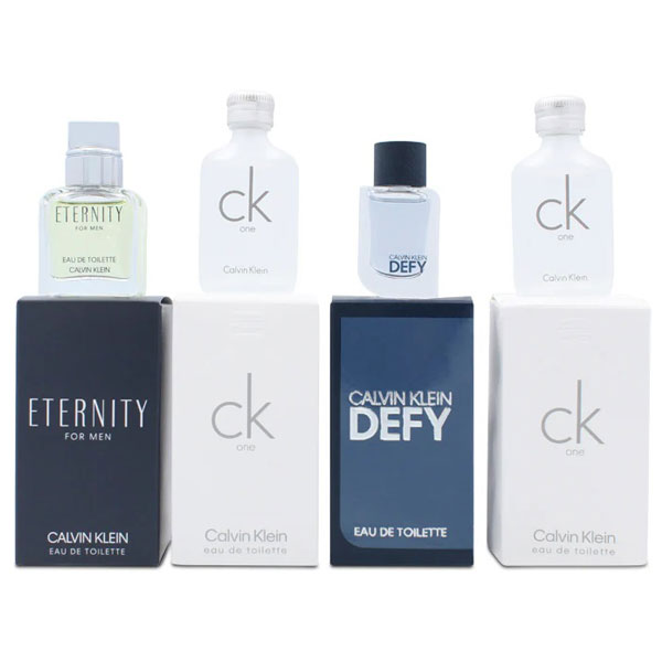 送料無料  カルバンクライン デラックス トラベル コレクション フォーメン N ミニチュア コフレ セット 4本 香水   CK