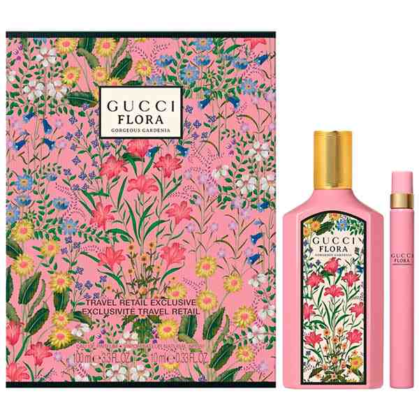 送料無料  グッチ フローラ ゴージャス ガーデニア コフレ セット 【0377】 ミニ香水 GUCCIの通販は 17,600円