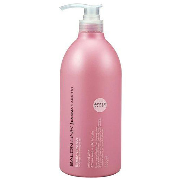 送料無料  熊野油脂 サロンリンク エクストラシャンプー 1000ml 10本セット 【ケース販売】の通販は 7,003円