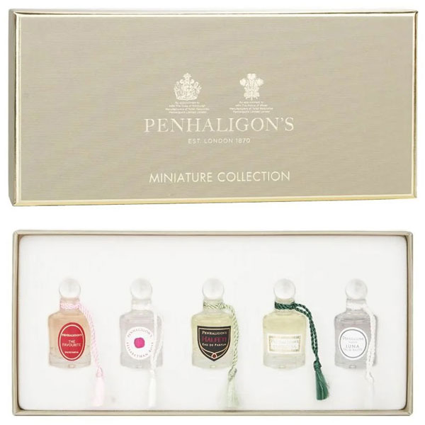 送料無料  ペンハリガン レディース フレグランス コレクション 5ml×5本 コフレ セット 【ミニ香水】 香水 PENHALIGON'S