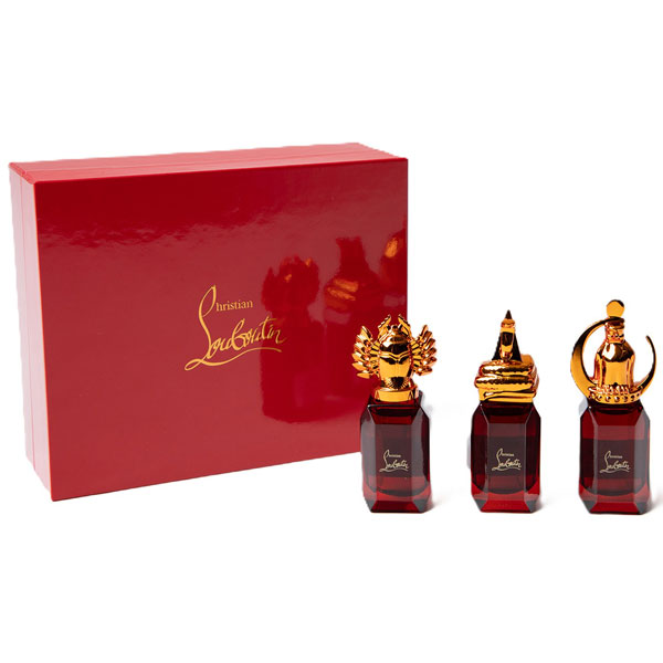 送料無料  クリスチャン ルブタン クリスチャン ルビワールド インテンス ミニチュアセット 9ml×3 【ミニ香水】