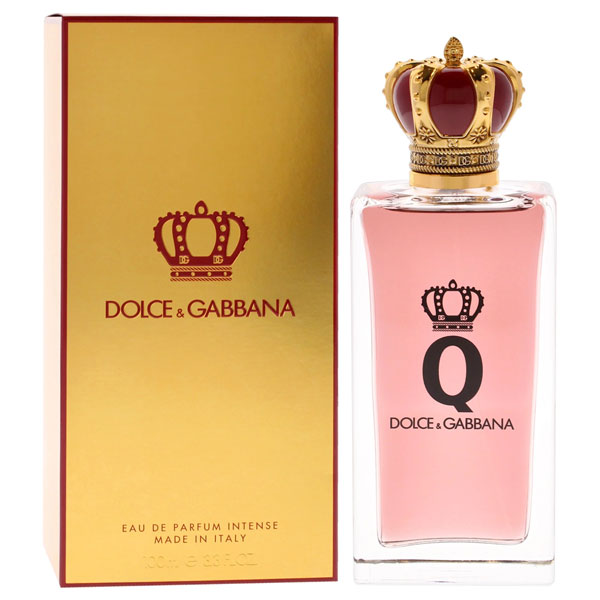 送料無料  【訳あり】 ドルチェ＆ガッバーナ Q by ドルチェ＆ガッバーナ インテンス EDP SP 100ml 【箱不良】 香水  【営業日13時まで当日発送】