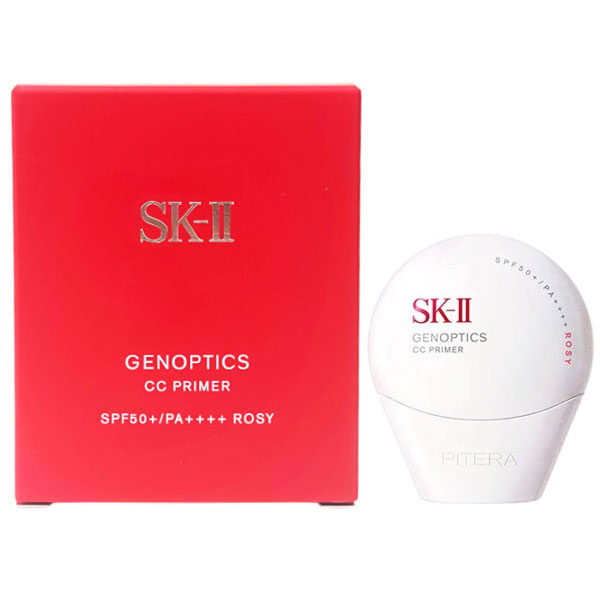 送料無料 SK-II ジェノプティクス CC プライマー ロージーピンク 30g