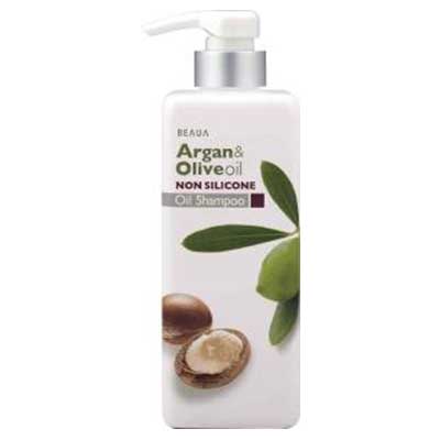 送料無料  熊野油脂 ビューア アルガン＆オリーブ オイルシャンプー 550ml 16本セット 【ケース販売】