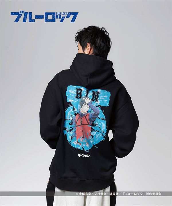 ブルーロック × glamb グラム 糸師 凛 Itoshi Rin Hoodie イトシリン