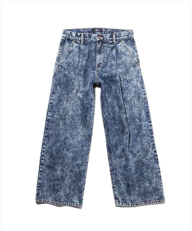 glamb グラム Wide Bleach Denim ワイドブリーチデニムの通販はau PAY