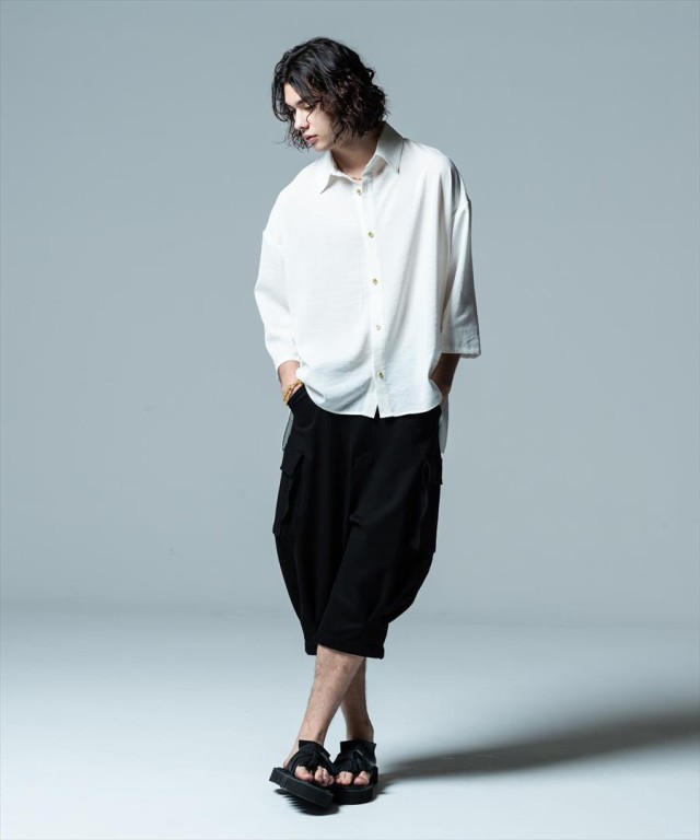 glamb グラム Oversized Willow SH オーバーサイズウィローシャツの