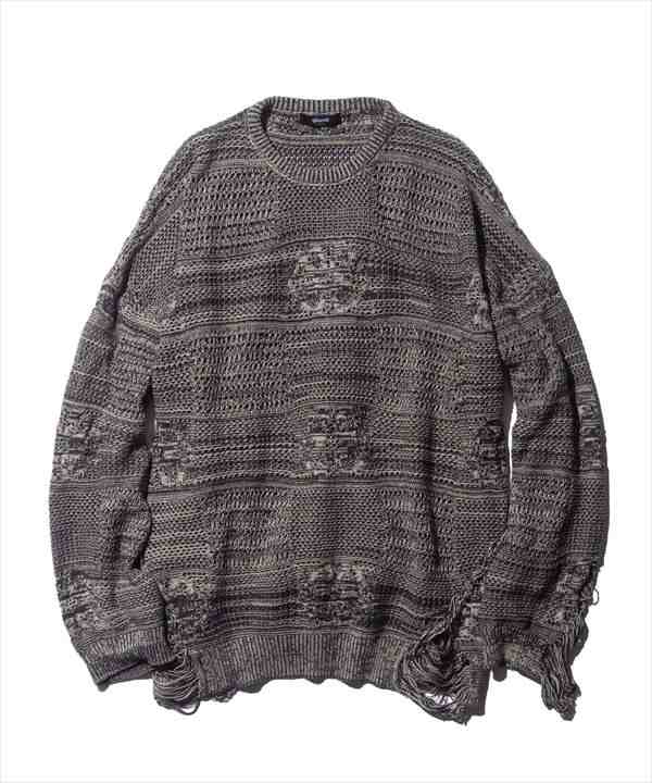 glamb グラム Grunge Pullover Knit グランジプルオーバーニットの通販