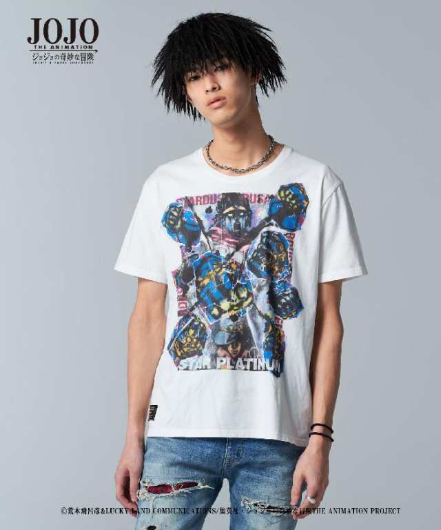 Glamb グラム スタープラチナ T Star Platinum T Jojo ジョジョ 空条承太郎 Tシャツ 21 Vol 4 の通販はau Pay マーケット 丸三洋品店