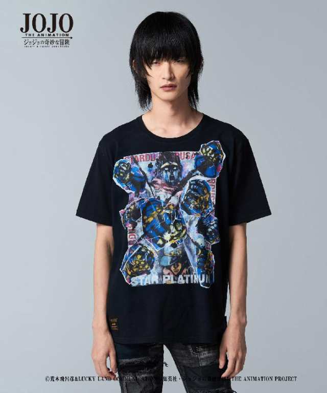 Glamb グラム スタープラチナ T Star Platinum T Jojo ジョジョ 空条承太郎 Tシャツの通販はau Pay マーケット 丸三洋品店