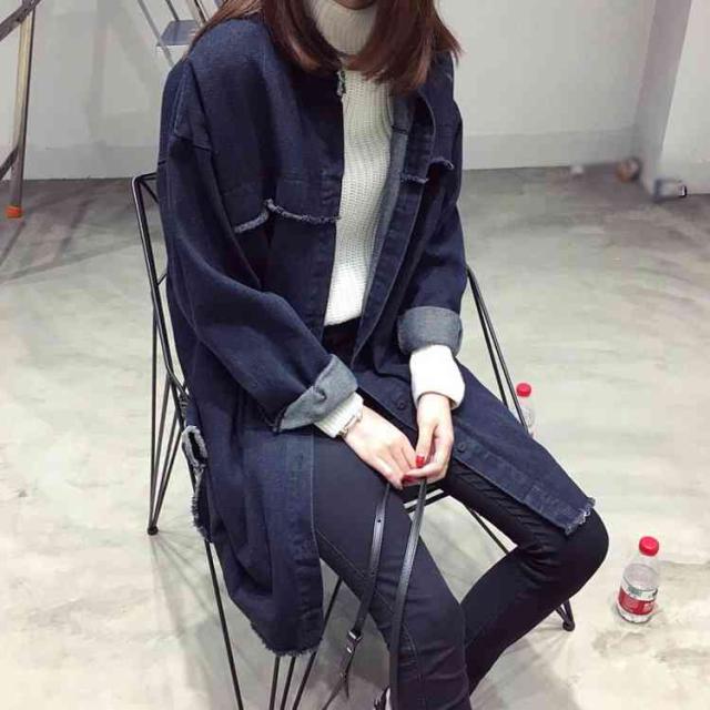 取り扱い 繕う コンテスト デニム ロング コート 18 Dodgesferryschool Org