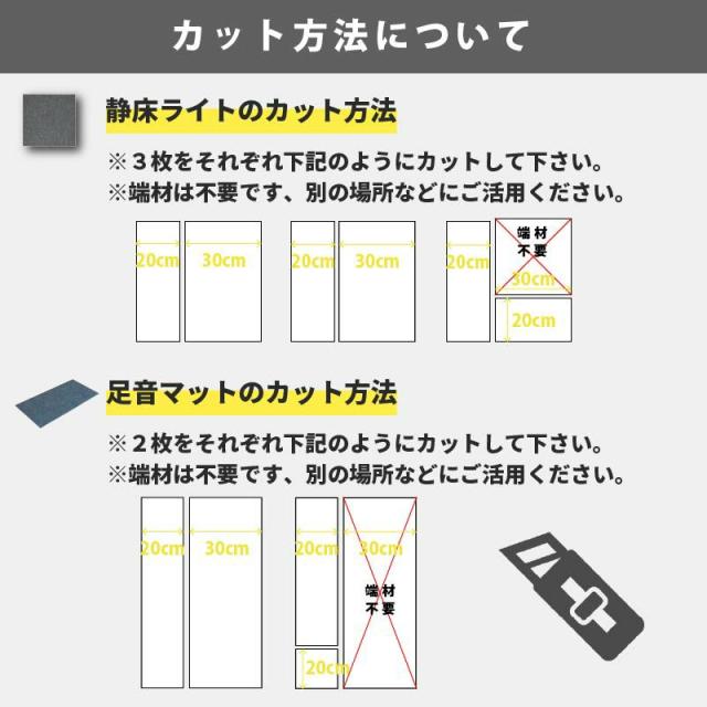 電子ドラム用 床のかんたん防音セット 180cm×120cm,200cm×100cm 床 防音対策 騒音 断熱 手洗い可 騒音対策 ジョイントマット 足音 子供 省エネ ピアノ 楽器 防音 ドラム_11