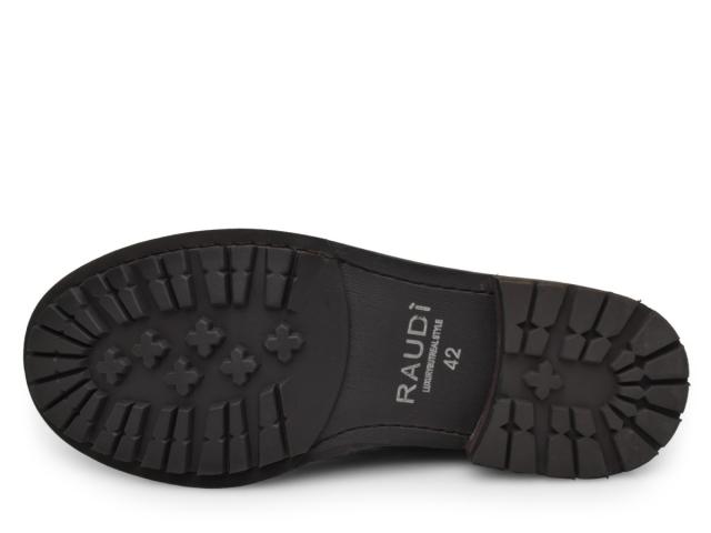履くのも脱ぐのも楽ちんサイドファスナー RAUDi ウイングチップブーツ