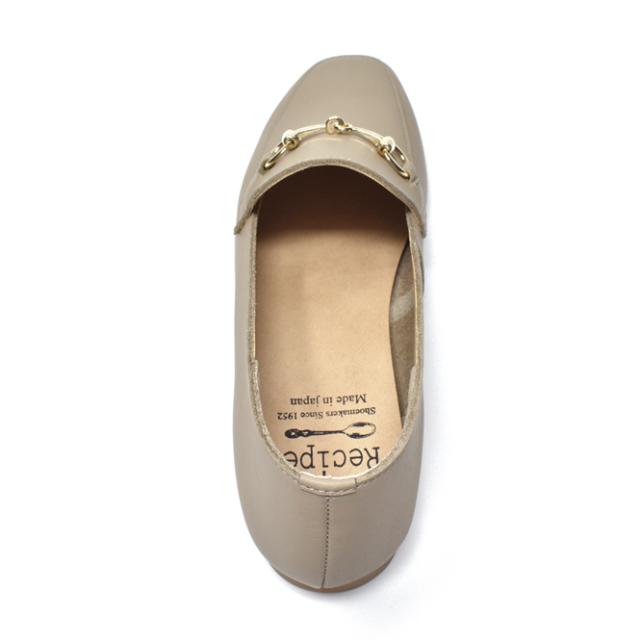 Recipe レシピ ビット ローファー レディース ローヒール 痛くない