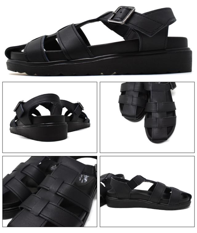 Recipe レシピ グルカサンダル レディース 日本製 黒 茶色 3cmヒール