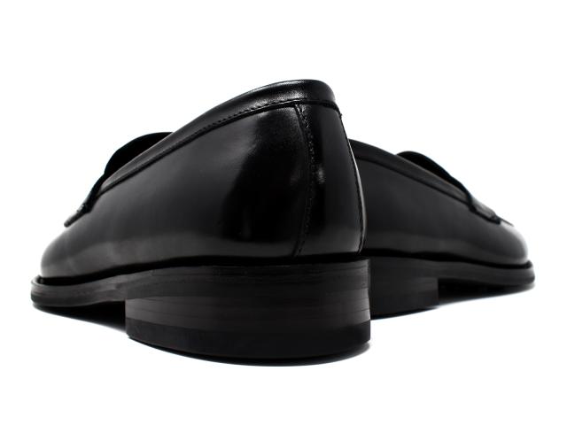 シューイズム メンズ ローファー スリッポン Uチップ カーフレザー 本