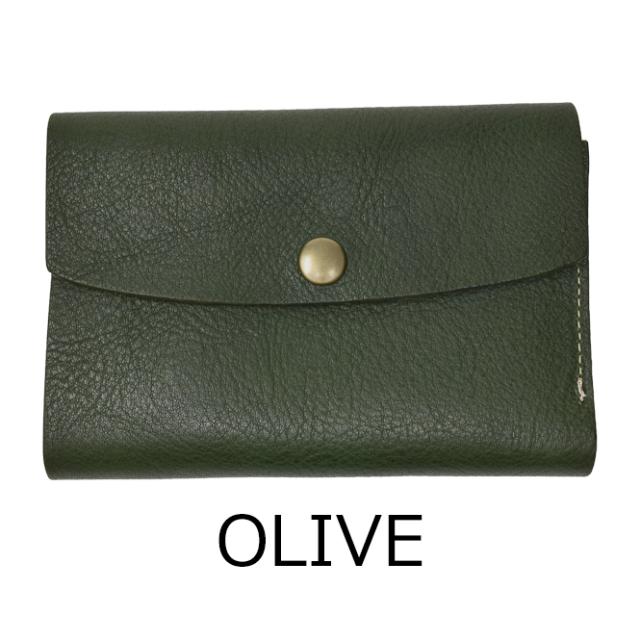 栃木レザー 財布 メンズ レディース かぶせ蓋 本革 黒 茶色 赤 紺 緑