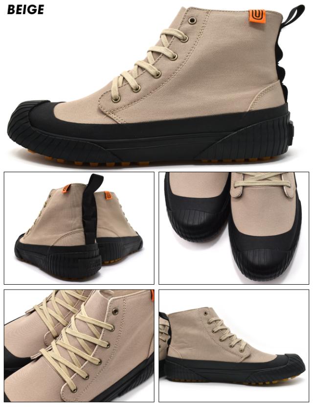 UNIVERSAL OVERALL ハイカット スニーカー ユニセックス メンズ