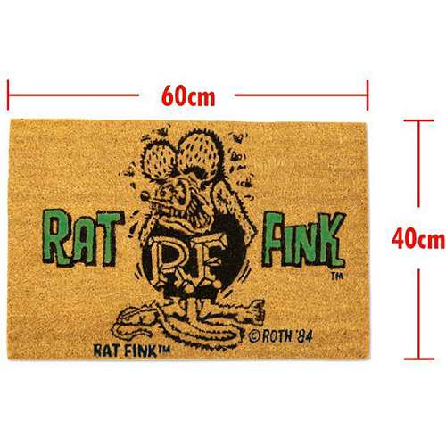 RAT FINK ラットフィンク コイヤー マット 玄関 エントランス 屋外 アメリカン コンパクト マットの通販はau PAY マーケット -  ふぁんくる | au PAY マーケット－通販サイト