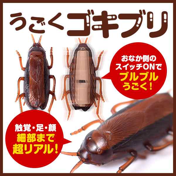 メール便ok リアル 動くゴキブリ いたずらグッズ ペットグッズ パーティグッズ 犬 猫 ペット用品 おもちゃ ジョークグッズ ドッキリ フェの通販はau Pay マーケット ふぁんくる